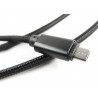 Кабель DENGOS заряда и синхронизации Micro-USB, черный, 0.2м (NTK-M-SHRT-BLACK)