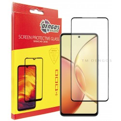 Защитное стекло DENGOS Full Glue для Vivo Y36 (black)