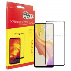 Защитное стекло DENGOS Full Glue для Vivo Y78 5G (black)