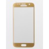 Захисне скло TEMPERED GLASS) для екрану Samsung Galaxy S7, 5D, (gold)