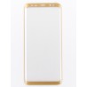 Захисне скло TEMPERED GLASS) для екрану Samsung Galaxy S8, 5D, (gold)