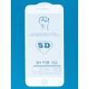 Захисне скло TEMPERED GLASS) для екрану іРhone 6 (4,7"), 5D, (white)