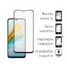 Захисне скло DENGOS Full Glue для ZTE Blade A53/A53 Pro (black)