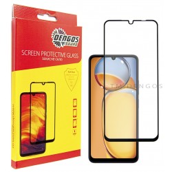 Защитное стекло DENGOS Full Glue для Xiaomi Redmi 13С (black)