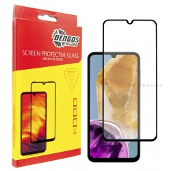 Захисне скло DENGOS Full Glue для Samsung Galaxy M15 5G (black)