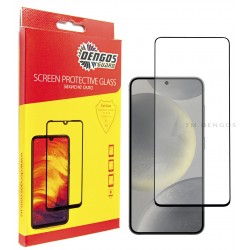 Защитное стекло DENGOS Full Glue для Samsung Galaxy S24 (black)