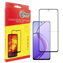 Защитное стекло DENGOS Full Glue для Realme 12 5G (black)