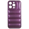 Комплект для iPhone 15 Pro панель + скло DENGOS (Purple) (DG-KM-81)