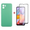 Комплект для Xiaomi Redmi A2 панель + скло DENGOS (Mint) (DG-KM-82)