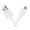 Комплект АЗП 2 порта+Кабель заряду та синхронізації Type-C 2м White (DG-CS-01)