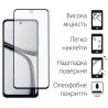 Захисне скло DENGOS Full Glue для Realme C65 (black)