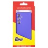 Комплект для Samsung Galaxy S24 панель Carbon + скло DENGOS (Purple) (DG-KM-102)