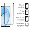 Комплект для Oppo A60 панель Carbon + скло DENGOS (Black) (DG-KM-103)