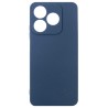 Комплект для Realme C63 панель Carbon + скло DENGOS (Blue) (DG-KM-104)
