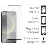 Комплект для Samsung Galaxy S24 панель + скло DENGOS (Black) (DG-KM-109)