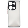 Комплект для Xiaomi Redmi Note 13 Pro 4G панель + скло DENGOS (Black) (DG-KM-67)