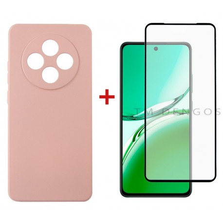 Комплект для Oppo Reno 12 F/FS панель Soft + скло DENGOS (Soft) (DG-KM-116)