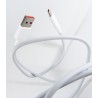 Кабель DENGOS заряда и синхронизации, Type-C, 6A, 1м, (white) PLS-TC-6A-WHITE