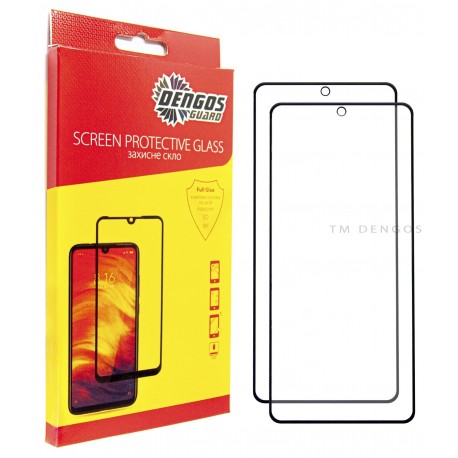 Набір 2 шт. захисне скло DENGOS для Xiaomi Redmi Note 14 (DG-TG2P-63)