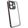 Панель DENGOS Matte для Xiaomi Redmi Note 14 5G (Black)