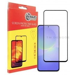 Защитное стекло DENGOS Full Glue для Samsung Galaxy A36 5G (black)