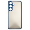 Комплект для Samsung Glaxy S25 панель Matte + скло DENGOS (Blue) (DG-KM-142)