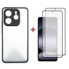Комплект для Xiaomi Redmi Note 14 5G панель Matte + 2 склa DENGOS (Black) (DG-CTG2P-01)