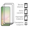 Комплект для Samsung Galaxy A56 панель Matte + 2 склa DENGOS (Black) (DG-CTG2P-05)