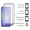 Комплект для Samsung Galaxy A36 панель Soft + 2 склa DENGOS (Black) (DG-CTG2P-13)