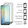 Комплект для Samsung Galaxy A06 панель Carbon + 2 склa DENGOS (Blue) (DG-CTG2P-06)