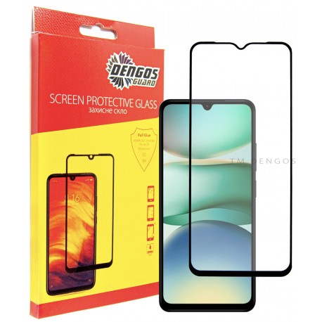 Захисне скло DENGOS Full Glue для Xiaomi Redmi A5 (black)