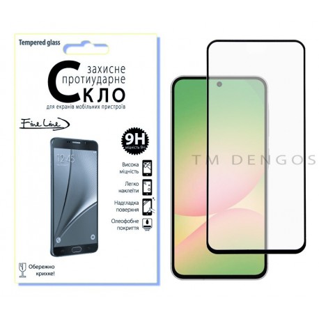 Защитное стекло Fine Line для Samsung Galaxy A56 (Black)