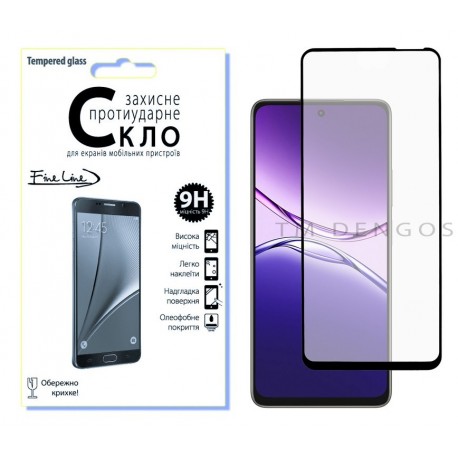 Защитное стекло Fine Line Full Glue для OPPO A5 Pro (Black)