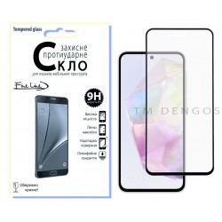 Защитное стекло Fine Line для Samsung Galaxy A35 (Black)