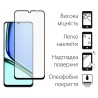 Захисне скло DENGOS Full Glue для Realme Note 60 (black)