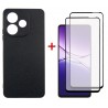 Комплект для Oppo A5 Pro панель Soft + 2 склa DENGOS (Black) (DG-CTG2P-22)
