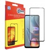 Захисне скло DENGOS Full Glue для Motorola E15/G35 (black)