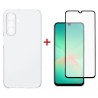 Комплект для Samsung Galaxy A26 панель TPU + скло DENGOS (Clear) (DG-KM-188)