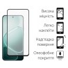 Комплект для Oppo A6 Pro панель Carbon + скло DENGOS (Blue) (DG-KM-187)