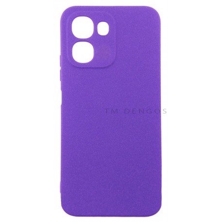 Панель DENGOS Carbon для OPPO A6x 4G/A6k 4G (Purple)