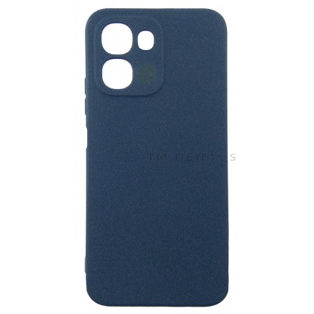 Панель DENGOS Carbon для OPPO A6x 4G/A6k 4G (Blue)