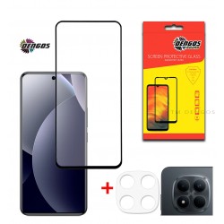 Комплект захисного скла DENGOS для екрану та блоку камер Xiaomi Redmi Note 15 Pro 5G (DG-TGSCP-13)