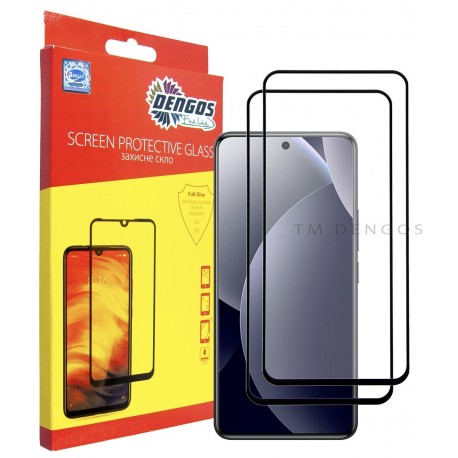 Набір 2 шт. захисне скло DENGOS для Xiaomi Redmi Note 15 Pro 5G (DG-TG2P-97)