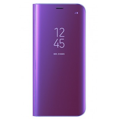 Чохол (flipp-BOOKClear Veiw Standing Cover) для Samsung A8 2018 (A530) (violet)