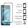 Захисне скло DENGOS Full Glue для Motorola G57/G57 Power (black)