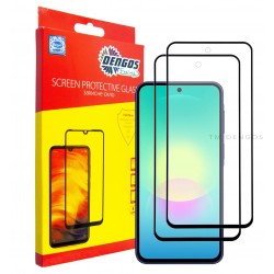 Набір 2 шт. захисне скло DENGOS для Samsung Galaxy A27 (DG-TG2P-103)
