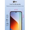 Комплект для Xiaomi Redmi A7 Pro панель Carbon + скло DENGOS (Black) (DG-KM-202)