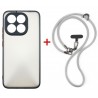 Комплект для Xiaomi 15T панель + ремінець cross-body DENGOS (Black+Grey) (DG-KM-CCRB-55)