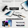 Комплект для Xiaomi Redmi Note 15 Pro 5G панель + ремінець cross-body DENGOS (Black+Grey) (DG-KM-CCRB-41)