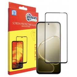 Защитное стекло DENGOS Full Glue для OPPO A6 4G/5G (Black)